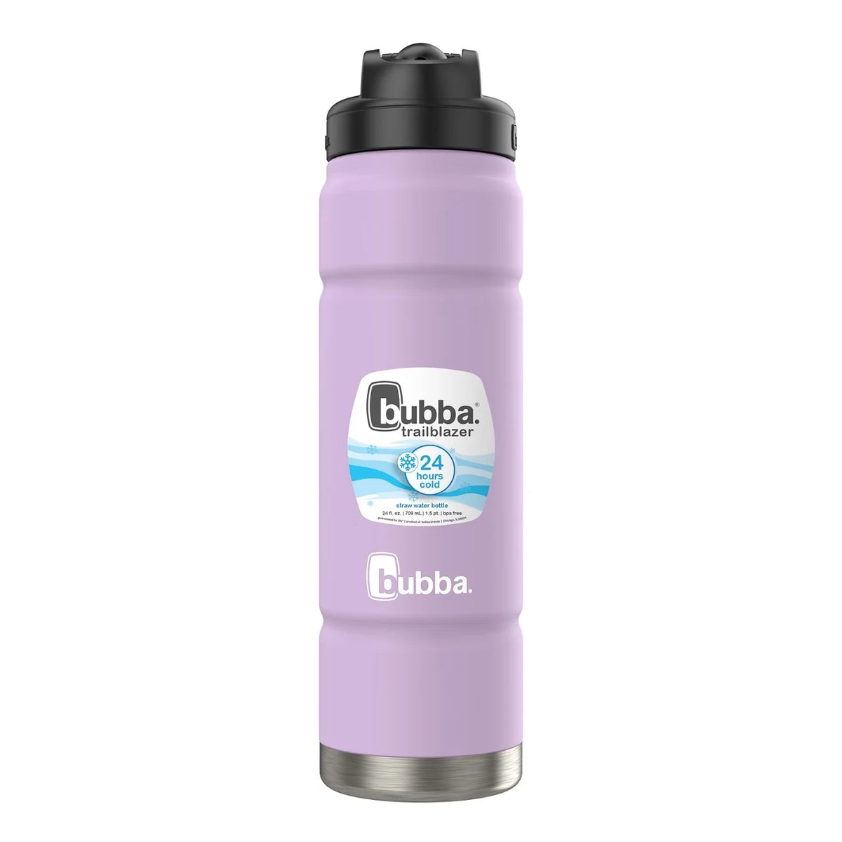 bubba Trailblazer Insulated Water Bottle with Straw Lid, 24oz