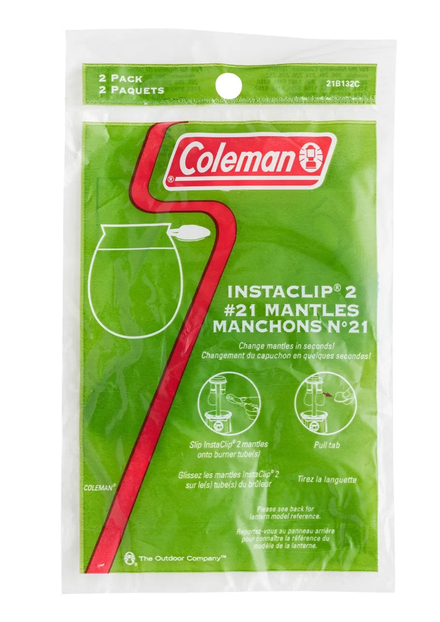 Insta-Clip® II #21 Mantles, 2-Pack